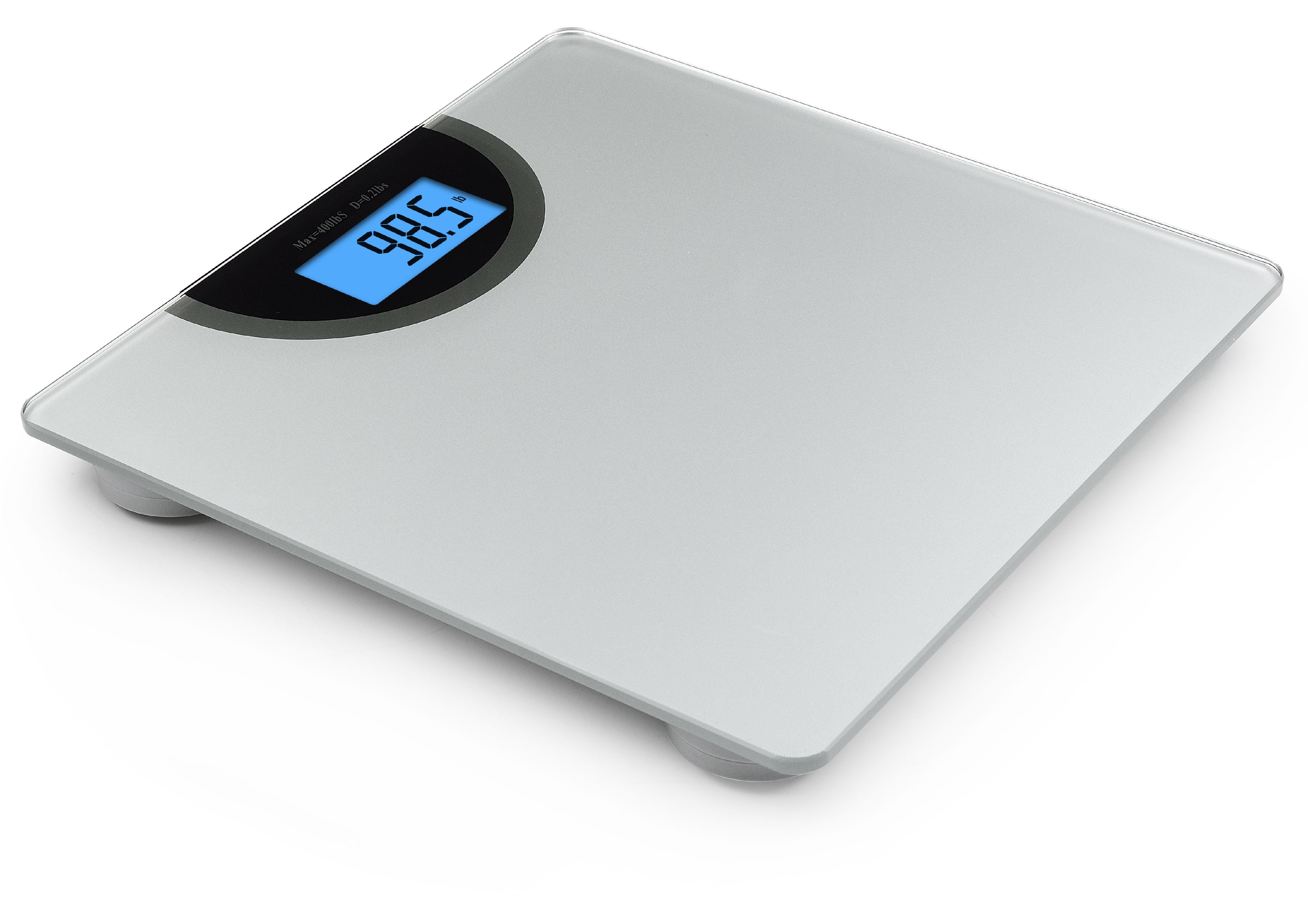 1byone Digital Body Weight Scale Bathroom Scale with Step-on