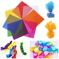thumbnail image 2 of 80/160 Sheets Transparent Cellophane Wrapping Paper DIY Arts Crafts Gift Packaging Waterproof Heat Sealable Colored Wrap, 2 of 5