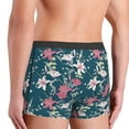 thumbnail image 3 of Disketp Lilies Flowers Men's Boxer Briefs,Soft and Breathable Cotton Underwear with ComfortFlex Waistband, 3 of 7