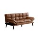 thumbnail image 1 of Sofá Cama Futón Minimalista Marron, 1 of 4