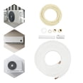 thumbnail image 5 of Air Conditioning Insulated Line Set 25ft 3/8'' Thickened Copper Tube Pipe Office, 5 of 24