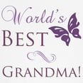 thumbnail image 3 of CafePress - World's Best Grandma Sweatshirt - Crew Neck Sweatshirt, 3 of 4
