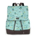 thumbnail image 1 of Disketp Hawaiian Style Mochila de Cuero para Mujer, Bolso de Espalda Antirrobo con Estilo para Viaje, Trabajo y Uso Diario, 1 of 4