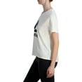 thumbnail image 3 of Reebok Women's Infinity Short Sleeve Cropped Jersey Tee, 3 of 4