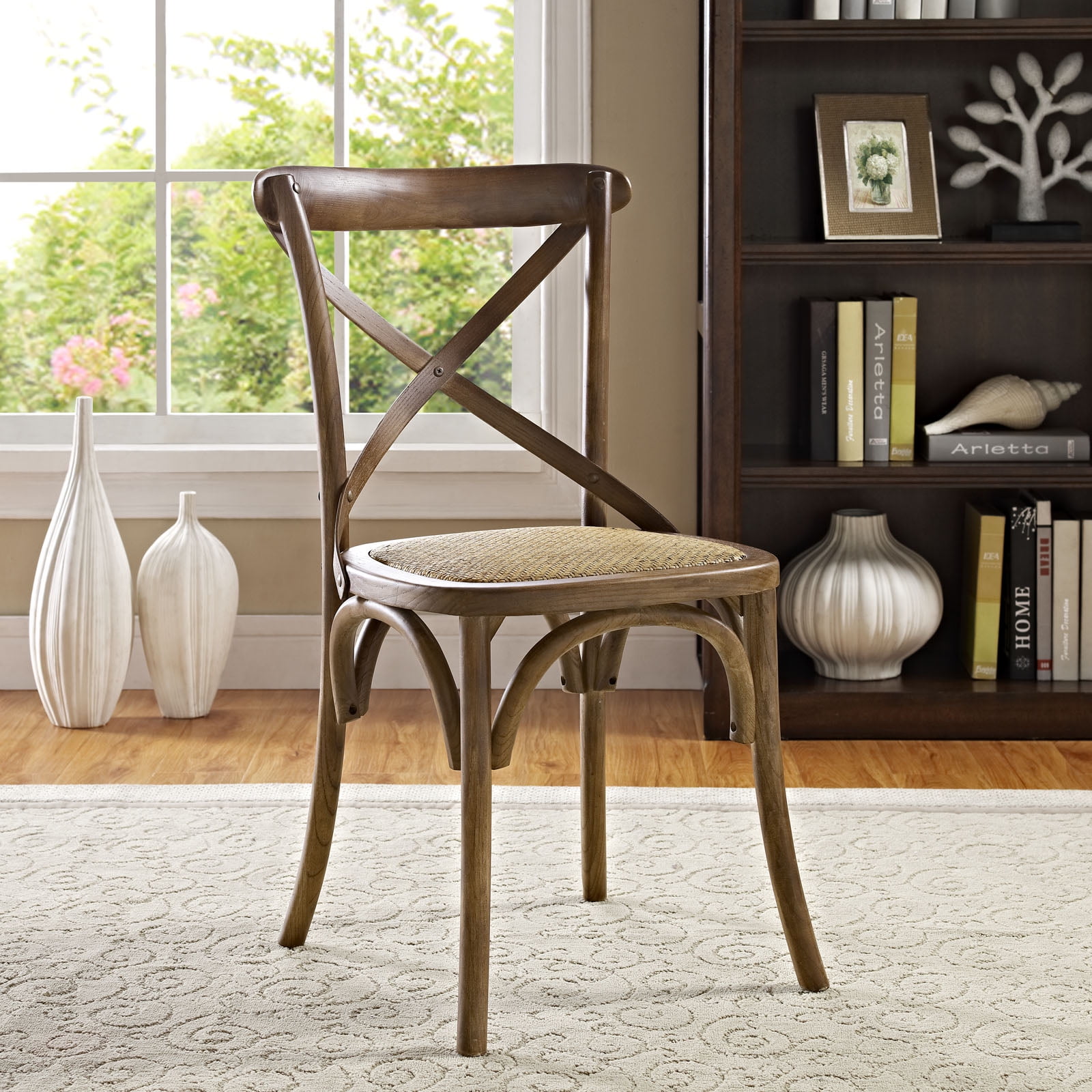 Modway Gear Dining Side Chair Fully Assembled, Multiple Colors