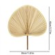 thumbnail image 3 of Abanico de Palma Natural - Ventilador Refrescante de Verano Ventilador de Estilo AntiguoBlanco MNFD, 3 of 9