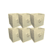 thumbnail image 1 of Caja De Almacenamiento De Ropa Plegable Bloosom Beige Juego De 6, 1 of 5