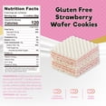 thumbnail image 3 of ChocZero Strawberry Wafer Sandwich Cookies, Gluten Free, Keto, 8 oz, 3 of 5