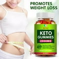 thumbnail image 2 of MENXI Keto BHB Diet Gummies Fat Burner ACV Weight Loss Appetite Suppressant 60 Gummies, 2 of 8