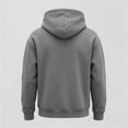 thumbnail image 5 of Lightweight Hoodie Men Fall Winter Fleece Drawstring Oversized Sweatshirts, XL, 5 of 8