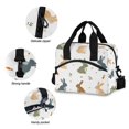 thumbnail image 3 of FORMRS Reusable Lunch Bag for Work School Leakproof Insulated Cooler with Adjustable Shoulder Strap, Cartoon Bunnies, 3 of 6