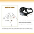 thumbnail image 4 of Bienvenido Gafas para mascotas con dos correas elásticas para una protección más fuerte contra salpicaduras., 4 of 5