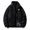 Black, variant on Men's Casual Corduroy Bomber Jacket Winter Puffer Quilted Lined Warm Full Zip Mock Neck Windproof Coat for Work Travel Hiking with Pockets, Beige, XL