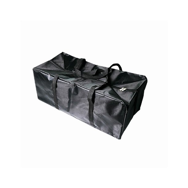 Toystoory Bolsa de cebo Señuelos de barco de pesca a prueba de agua Bolso de aparejos con cremallera Agua de mar Agua dulce Rock Pack Mochilas de mochilero Negro