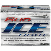 Bud Ice Light Beer, 12pk