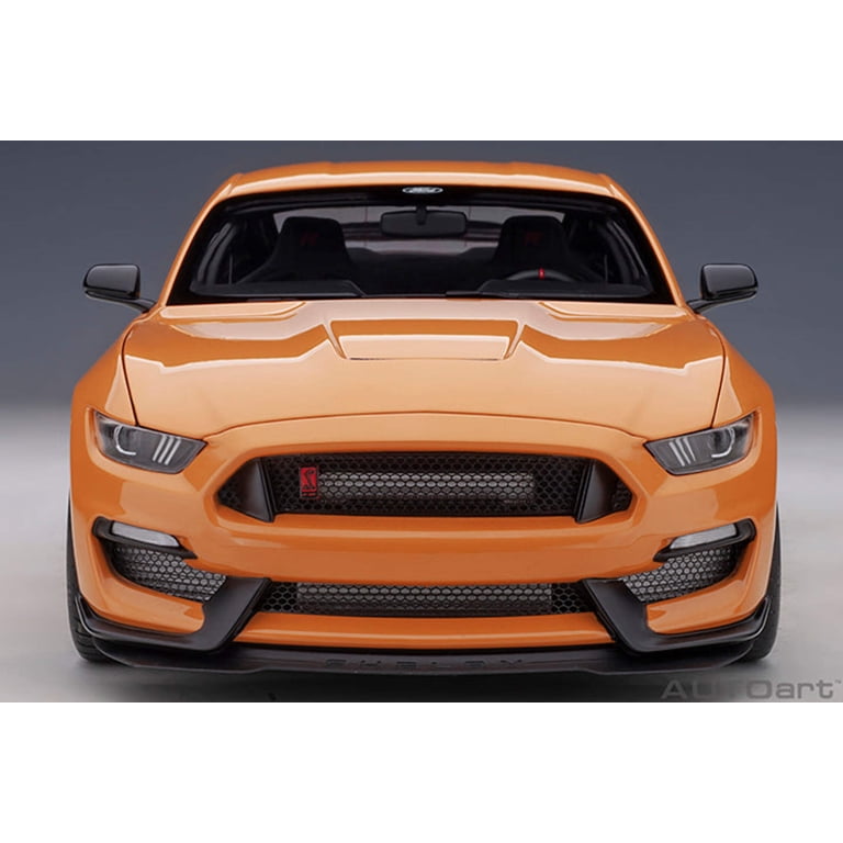 Ford Mustang Shelby GT-350R Orange Fury Metallic 1 18 Model Car by