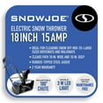 thumbnail image 4 of Snow Joe 18-Inch Electric Single Stage Snow Thrower, 15 Amp Motor, w/ Headlights, 4 of 8