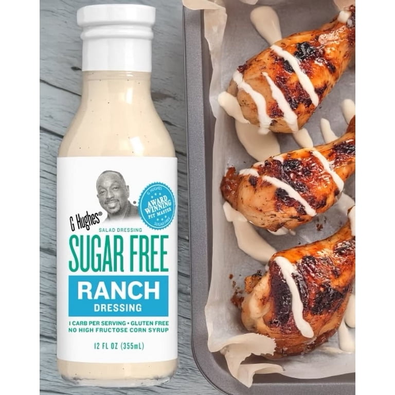 sugar free ranch dressing G. Hughes Sugar-Free Salad Dressings - Variety Pack by G Hughes