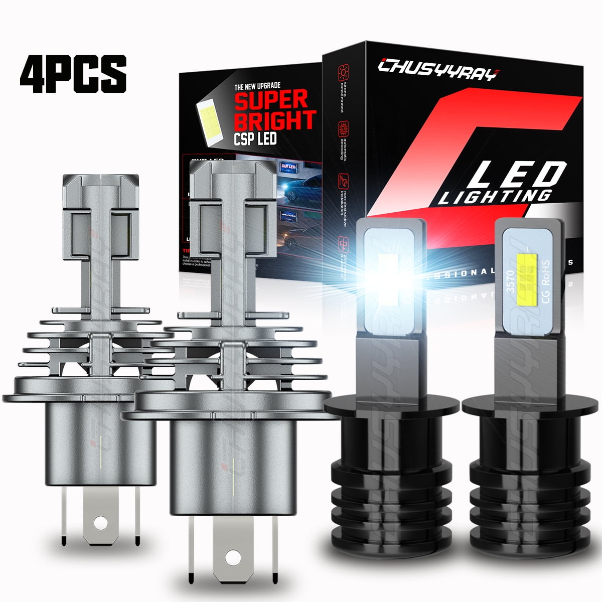 ⭐︎Hello★ SYLVANIA 9007 SilverStar zXe Halogen Headlight Bulb