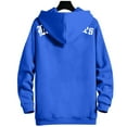 thumbnail image 4 of Hoodies for Men Letter Graphic Print Vintage Sweatshirt Oversized Long Sleeve Casual Pullover Tops, 4 of 5