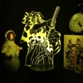 thumbnail image 1 of Figura de Anime Demon Slayer Kimetsu No Yaiba Kokushibo Manga luz nocturna Kocho Kanae lámpara 3D decoración de dormitorio, regalo de cumpleaños para niños, 1 of 5