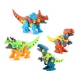 thumbnail image 2 of Juguete De Construcción De Dinosaurios, Superficies Alisadoras, Articulaciones Móviles, Juguete De Dinosaurio Con Taladro Eléctrico Para Juego Diario, 2 of 8