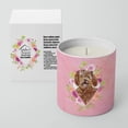 thumbnail image 2 of Caroline's Treasures Labradoroodle Fleurs Roses 10 oz Pot de Soja Décoratif-Bougies, 2 of 2