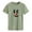 Green, variant on IROINNID Ladies Summer Fashion Solid Color Cute Cartoon Print Pattern Short Sleeve Loose Top T-shirt