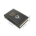 thumbnail image 2 of VERDANVERSE bible box Diversion Book Safe Box Black for Adults Hidden Compartment Home Use 1Pack, 2 of 8
