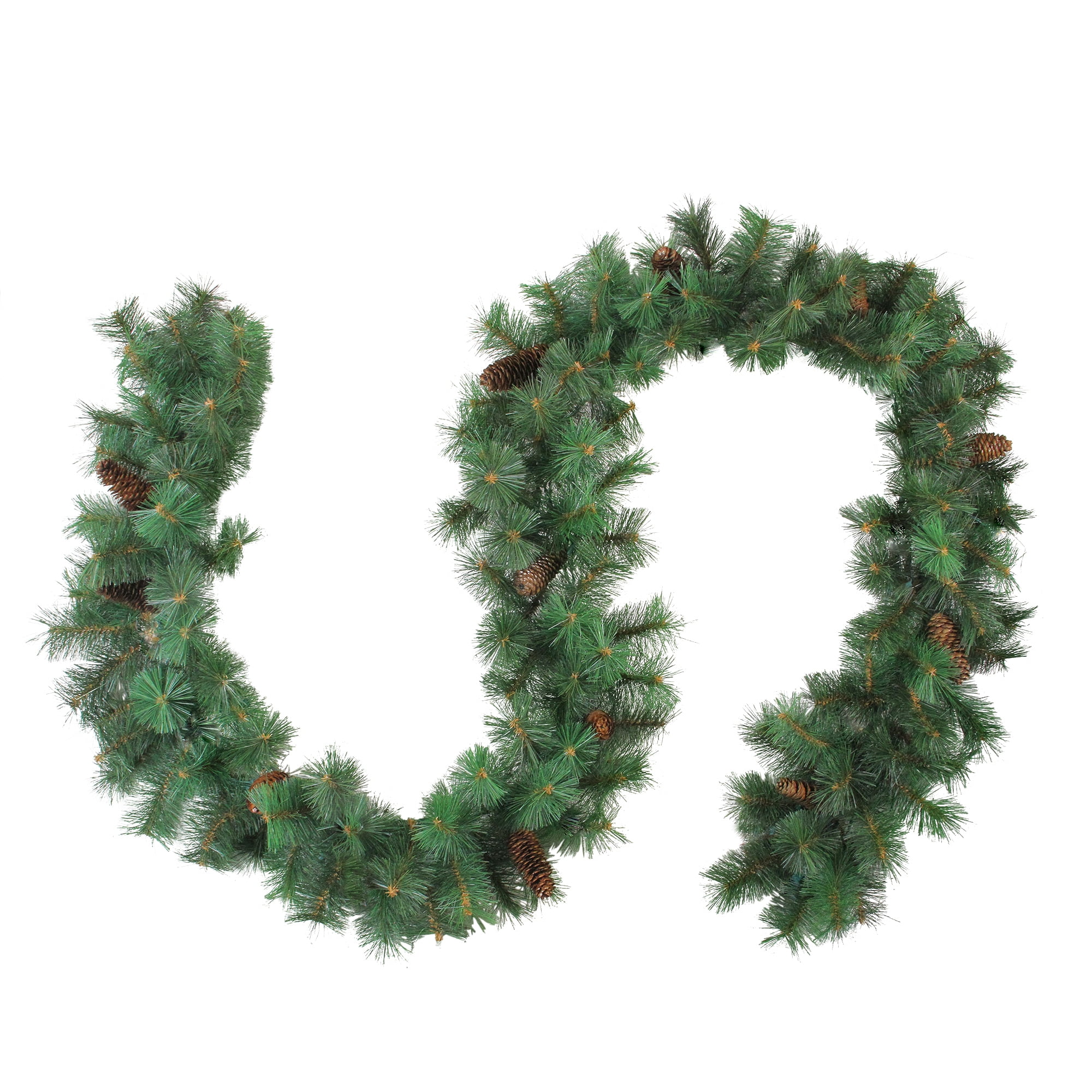 Perfect Holiday 9ft x 10in Colorado Pine Artificial Christmas Garland Green 
