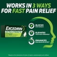 thumbnail image 3 of Excedrin Extra Strength Pain Relief Caplets for Headache Relief, Acetaminophen 250Mg, Aspirin 250Mg, Caffeine 65Mg, Pain Reliever, 200 Count, 3 of 12