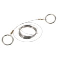 thumbnail image 4 of FRCOLOR Clay Cutter 1 Set Manual Mud Cutter Cutting Tool Smooth Stainless Steel Cutting Cable,118.11"X0.91"X0.08", 4 of 4