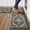 Black Green-17.3"x28"+17.3"x47", variant on Boho Kitchen Mats For Floor 2 Piece Set Anti Cushioned Pvc Rugs Non Slip Waterproof Farmhouse 2/5 Inch Comfort Standing Mat Sink Laundry 17.3"x47"+17.3"x28" Beige Tan
