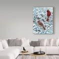 thumbnail image 3 of Trademark Fine Art 'Winter Cardinal Painting' Canvas Art by Jeff Tift, 3 of 3