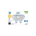 thumbnail image 2 of GE LED Flood Light Bulbs, Bright White, Clear, 1300 Lumens, 16-Watts, 2-Pk., 2 of 5