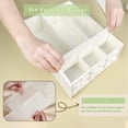 thumbnail image 5 of Zhjingyu Drawer Foldable Closet Organization Two-layer foldable drawers Plastic Totes Storage Box for Bedroom, Beige, 5 of 9