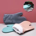 thumbnail image 3 of Mitt Silicone Soft Lining -scalding Thicker -slip Baking Tools Heat Resistant Microwave Glove Kitchen, 3 of 6