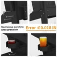 thumbnail image 7 of WINSOON Cup-Holder Adirondack Chair and Table Set 3 PCS Outdoor Patio Chairs, Black Finish, 7 of 7