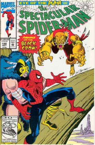 Spectacular Spider-Man #192 : The Summit (The Eye of the Puma - Marvel Comics) - Walmart.com