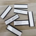 thumbnail image 4 of 60Pcs Magnetic Label Holders,Sign and Ticket Holder,Holders for Metal Shelf Label Organization, Whiteboard, 4 of 5