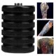 thumbnail image 4 of Empuñaduras De Mango De Máquina De Tatuaje De Tubo De Agarre Moleteado De Aleación De Aluminio De 35 Mm (Negro) Sweethay CE002763-00, 4 of 7