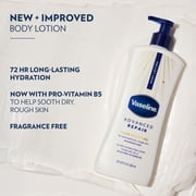 Vaseline Advanced Repair Body Lotion for Dry Skin Advanced Repair Unscented Lotion Made with Ultra-Hydrating Lipids and Vaseline® Jelly That Repairs Extremely Dry Skin,20.3 fl oz
