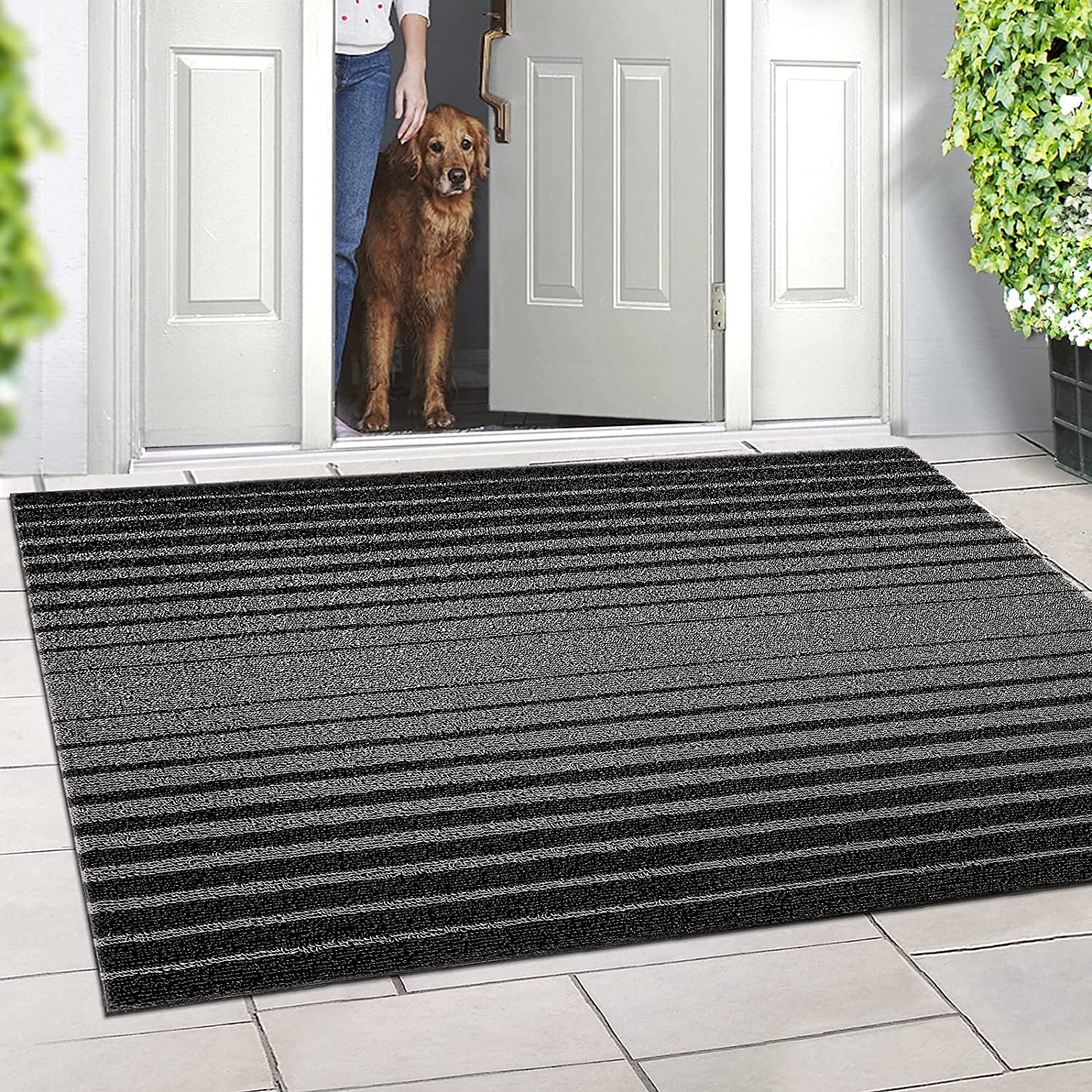 Large black rubber mats sale