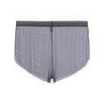 thumbnail image 2 of TANBOM Men's Sexy and Cool Boxer Briefs Nylon Mesh Underwear Gray XXXL 1-Pack, 2 of 6