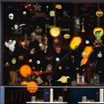 thumbnail image 3 of 9Sheets Halloween Window Clings, Removable Halloween , Halloween Wall Decals Decor Decorations Window Wall Stickers, Halloween Gel Window Clings for Glass Windows for Home, 3 of 7