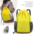 thumbnail image 4 of Oxford Basketball Bag High-Capacity Drawstring for Outdoor Sports (Blue), 4 of 6