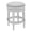 White, variant on New Ridge Home Goods Chapman 26" Backless Counter Height Swivel Stool in White
