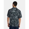 thumbnail image 3 of Ghostface Men's and Big Men's Woven Shirt with Short Sleeves, Sizes S-3XL, 3 of 5