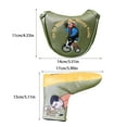 thumbnail image 2 of relayinert Waterproof And Dustproof Golf Cover Clubs In Style Embroidered Montage Style Protective Cap Cover A-style right angle, 2 of 6