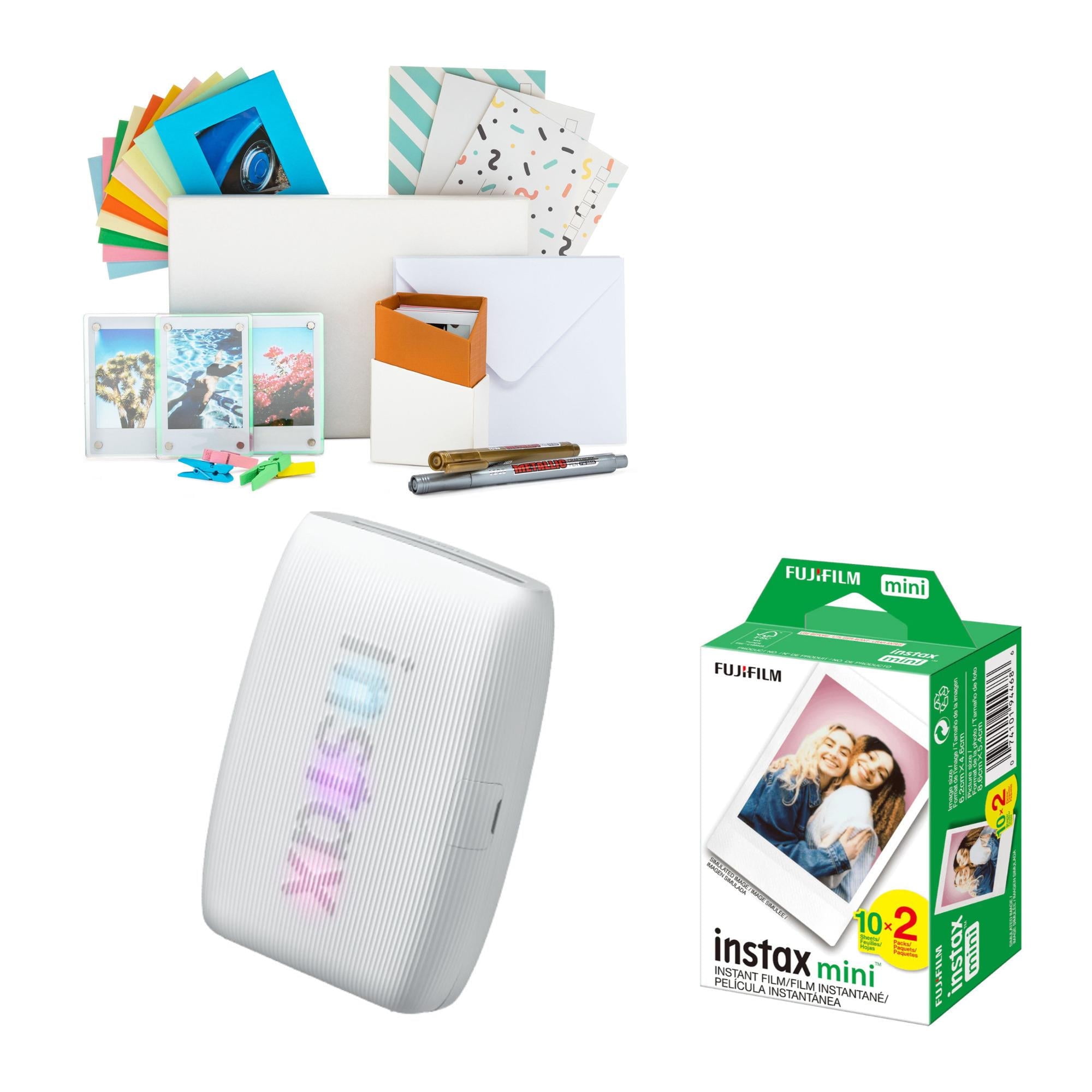 Fujifilm Instax Mini Link Photo Printer Ash White - Walmart.com